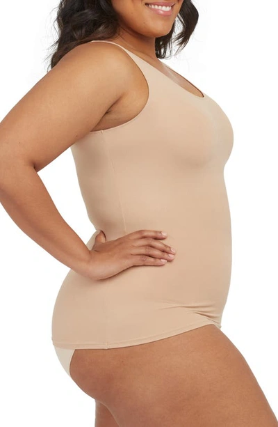 Shop Spanx Shaping Tank Top In Natural Glam