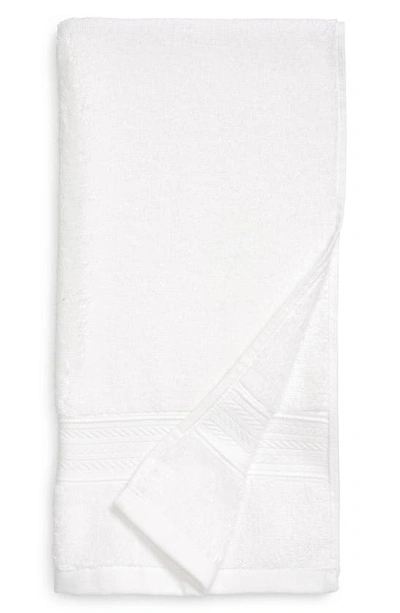 Shop Ralph Lauren Dawson Organic Cotton Hand Towel In Oxford White