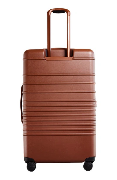 Shop Beis 26-inch Rolling Spinner Suitcase In Maple