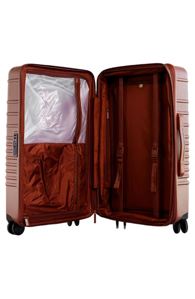Shop Beis 26-inch Rolling Spinner Suitcase In Maple