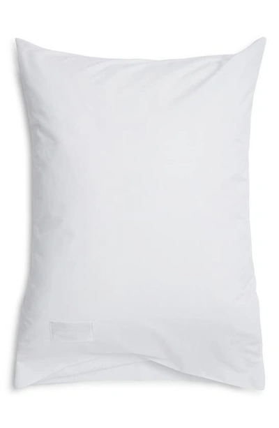 Shop Magniberg Pure Poplin Pillowcase In White
