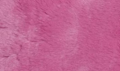 Shop Apparis Claudia Faux Fur Square Floor Pillow In Sugar Pink