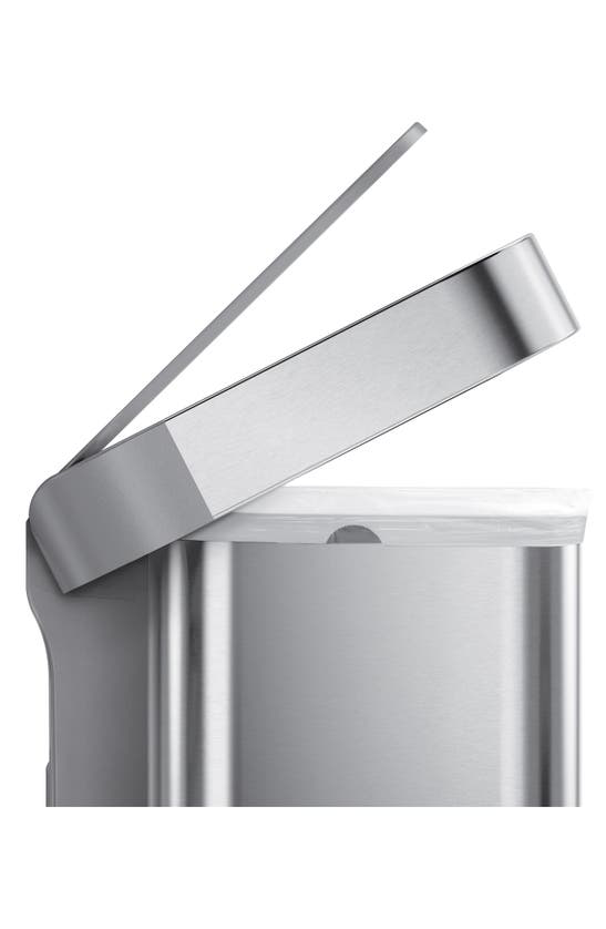 Cestino Della Spazzatura A Pedale HPM1007B - 30 Litri, Soft Close, Nero - Per Cucina, Ufficio, Casa - Foto 9