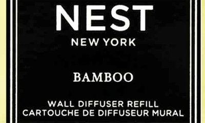 Shop Nest New York Wall Diffuser Refill Set In Bamboo