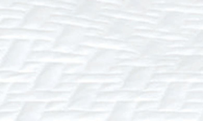 Matouk Basketweave Cotton Sateen Quilt In White