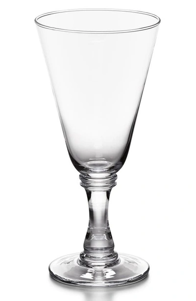 Shop Ralph Lauren Ethan Red Wine Glass In Clear