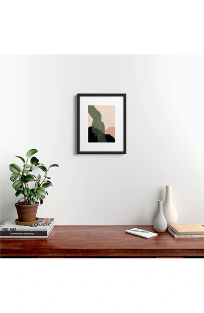 Deny Designs Boho Framed Art Print In Black Frame