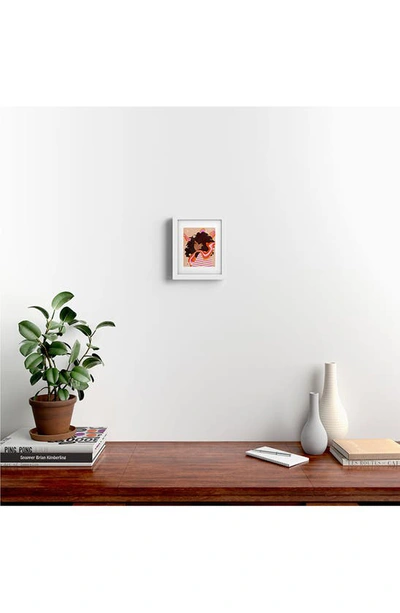 Deny Designs Thirtyone Illustrations Framed Art Print In White Frame