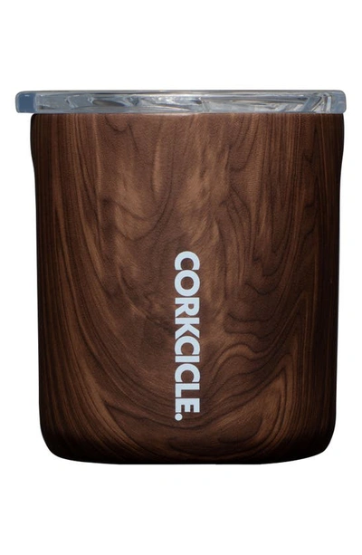 Shop Corkcicle Buzz Cup 12-ounce Insulated Tumbler In Walnut Wood