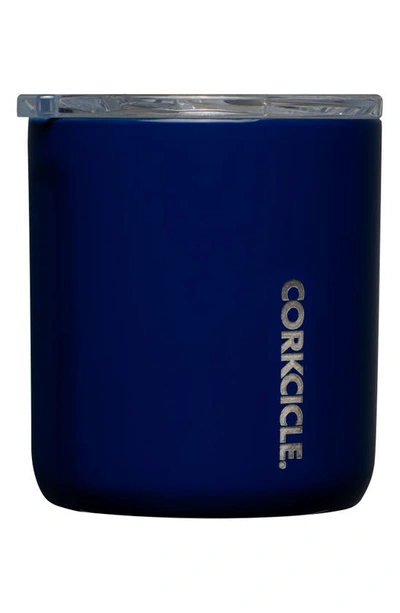 Shop Corkcicle Buzz Cup 12-ounce Insulated Tumbler In Midnight Navy