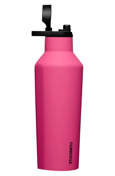 Shop Corkcicle 32-ounce Sport Canteen In Dragonfruit