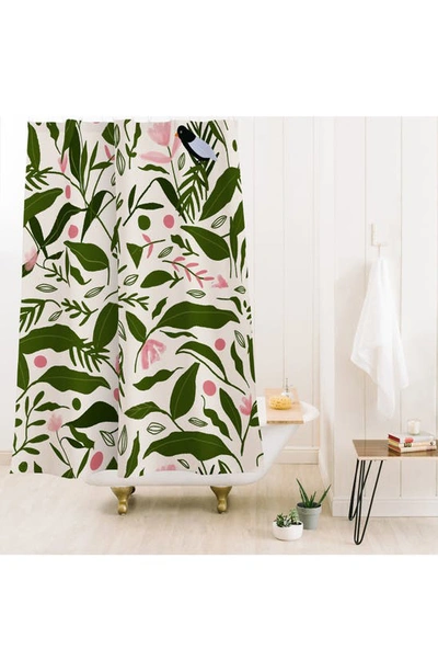 Shop Deny Designs The Plant Lady Shower Curtain In Cream