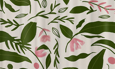 Shop Deny Designs The Plant Lady Shower Curtain In Cream