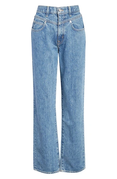 Shop Slvrlake London High Waist Double Yoke Jeans In Satisfaction
