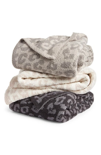 Shop Barefoot Dreams In The Wild Throw Blanket In Cream/stone