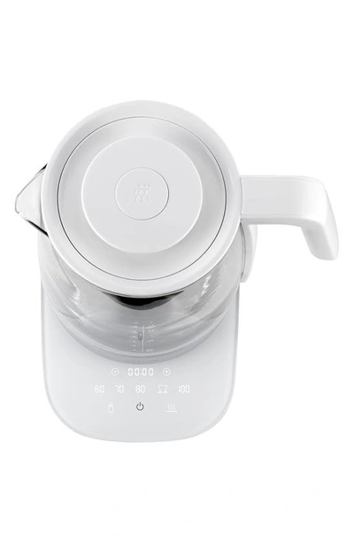 Zwilling Enfinigy Electric Glass Kettle In Silver