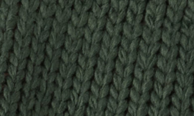 Edikted Mega Star Intarsia Crop Sweater In Green