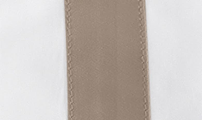 Matouk Lowell Duvet Cover In Khaki