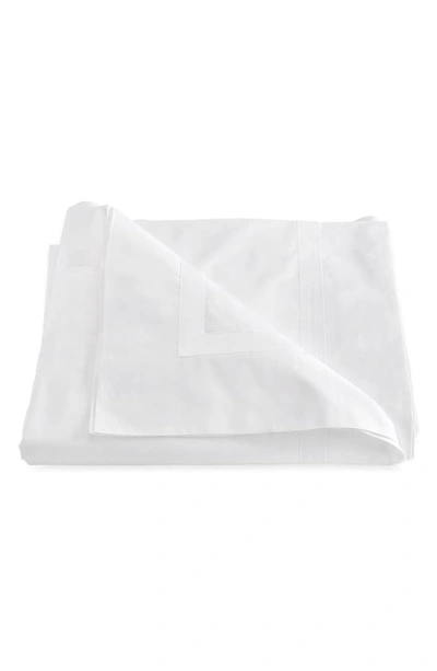 Matouk Lowell Duvet Cover In White