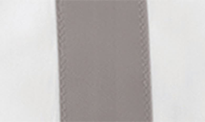 Matouk Lowell Duvet Cover In Platinum