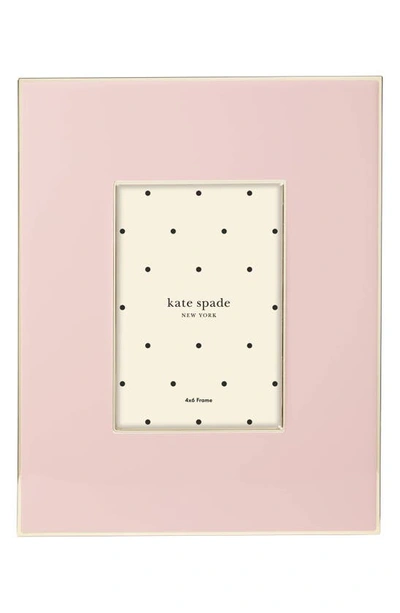Shop Kate Spade Make It Pop 4 X 6 Picture Frame In Pink