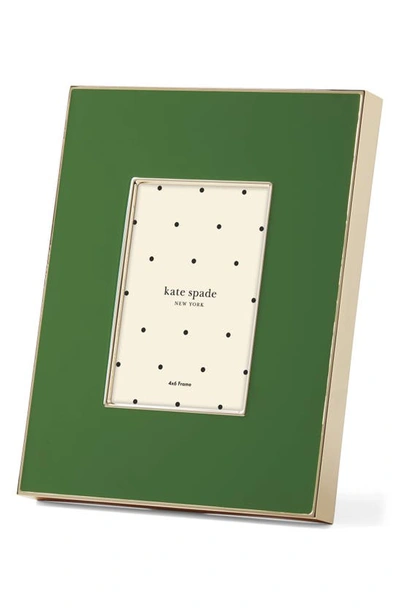 Kate Spade Make It Pop 4 X 6 Picture Frame In Green