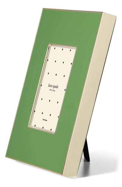 Kate Spade Make It Pop 4 X 6 Picture Frame In Green