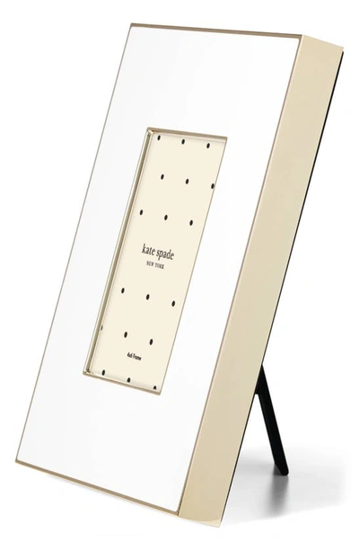Kate Spade Make It Pop 4 X 6 Picture Frame In White