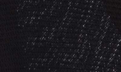 Shop Edikted London Open Back Long Sleeve Knit Maxi Dress In Black