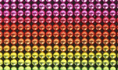 Amina Muaddi Paloma Crystal-embellished Clutch Bag In Black Satin Rainbow Crystal