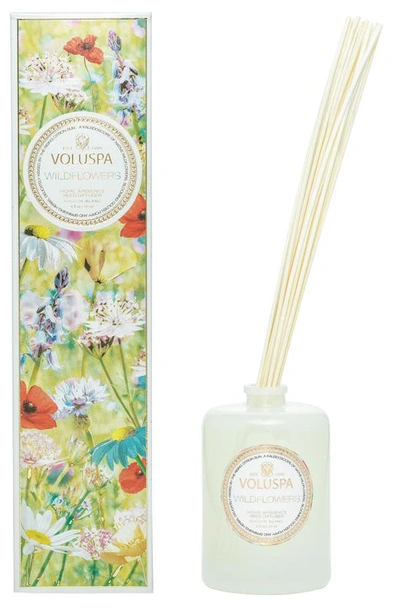 Voluspa Wildflowers Reed Diffuser In Wildflowers