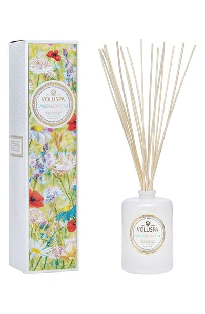 Voluspa Wildflowers Reed Diffuser In Wildflowers