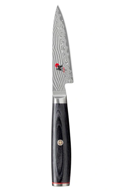 Shop Miyabi Kaizen Ii 3.5-inch Pakka Wood Paring Knife In Black