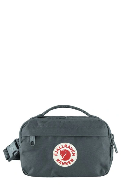 Shop Fjall Raven Kånken Water Resistant Belt Bag In Graphite