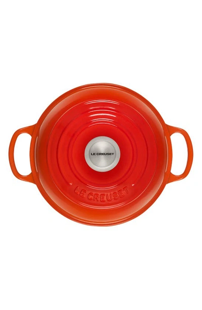 Shop Le Creuset Enameled Cast Iron Bread Oven In Flame