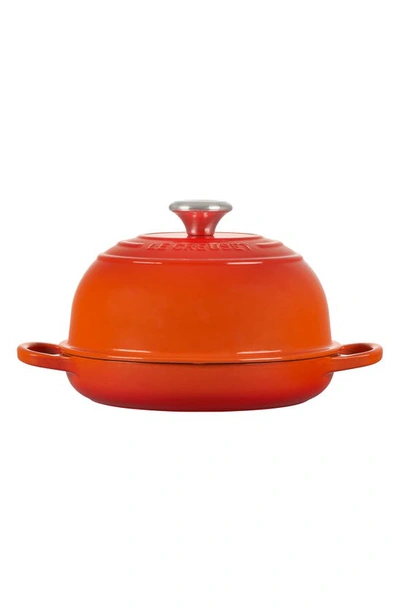 Shop Le Creuset Enameled Cast Iron Bread Oven In Flame