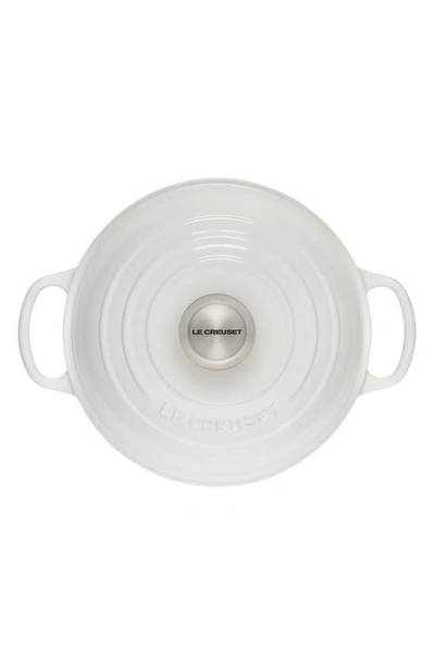 Le Creuset Enameled Cast Iron Bread Oven In White