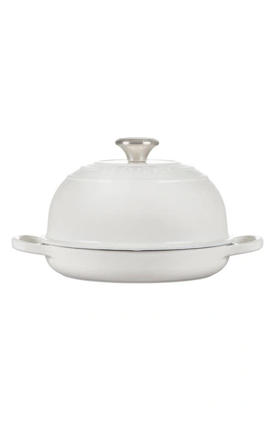 Le Creuset Enameled Cast Iron Bread Oven In White