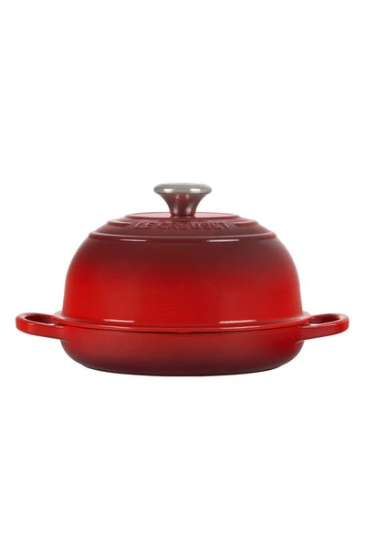 Shop Le Creuset Enameled Cast Iron Bread Oven In Cerise