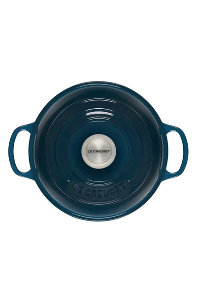 Le Creuset Enameled Cast Iron Bread Oven In Deep Teal