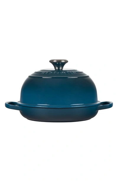 Le Creuset Enameled Cast Iron Bread Oven In Deep Teal