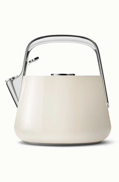 Shop Caraway Whistling Tea Kettle In Cream