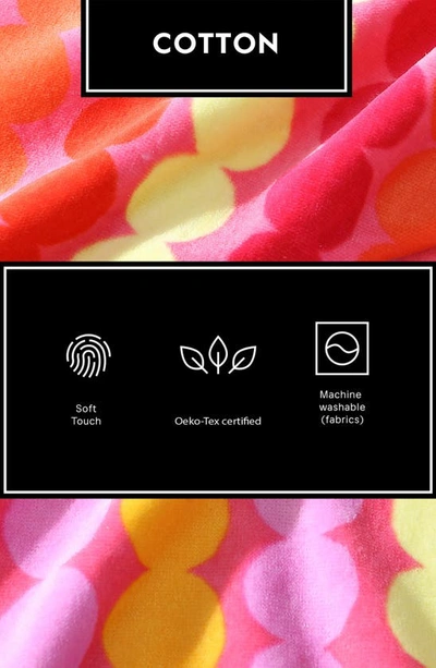 Shop Marimekko Rasymatto Dot Print Beach Towel In Pink