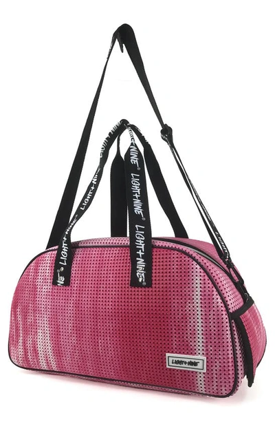 Shop Light+nine Kids' Duffy Tie Dye Duffle Bag In Pink