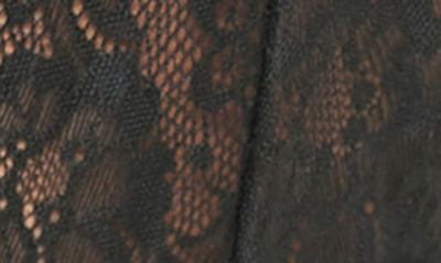 Oh La La Cheri Sloane Lace Up Teddy In Black