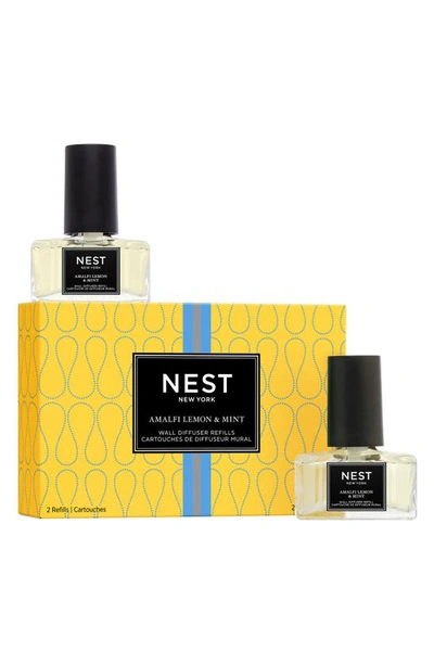 Nest New York Wall Diffuser Refill Duo In Amalfi Lemon & Mint