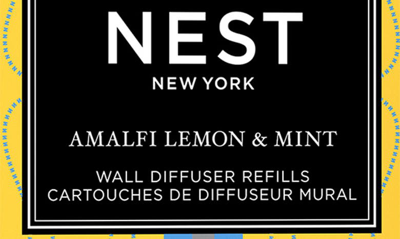 Nest New York Wall Diffuser Refill Duo In Amalfi Lemon & Mint