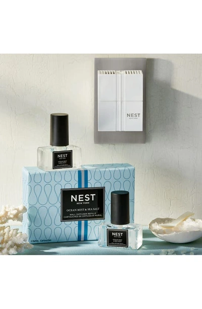 Shop Nest New York New York Wall Diffuser Refill Duo In Ocean Mist & Sea Salt
