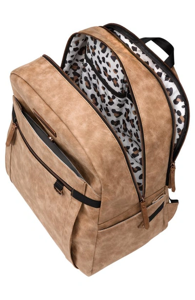 Shop Petunia Pickle Bottom Provisions Breast Pump Backpack In Brown