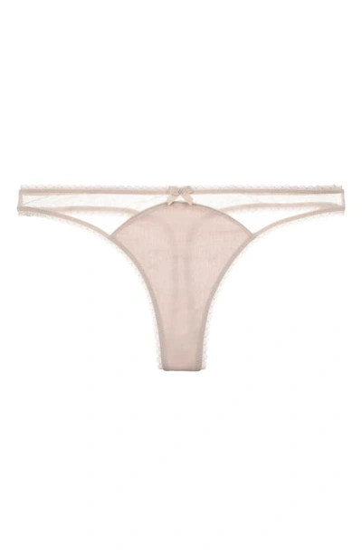 Shop Journelle Victoire Thong In Blush